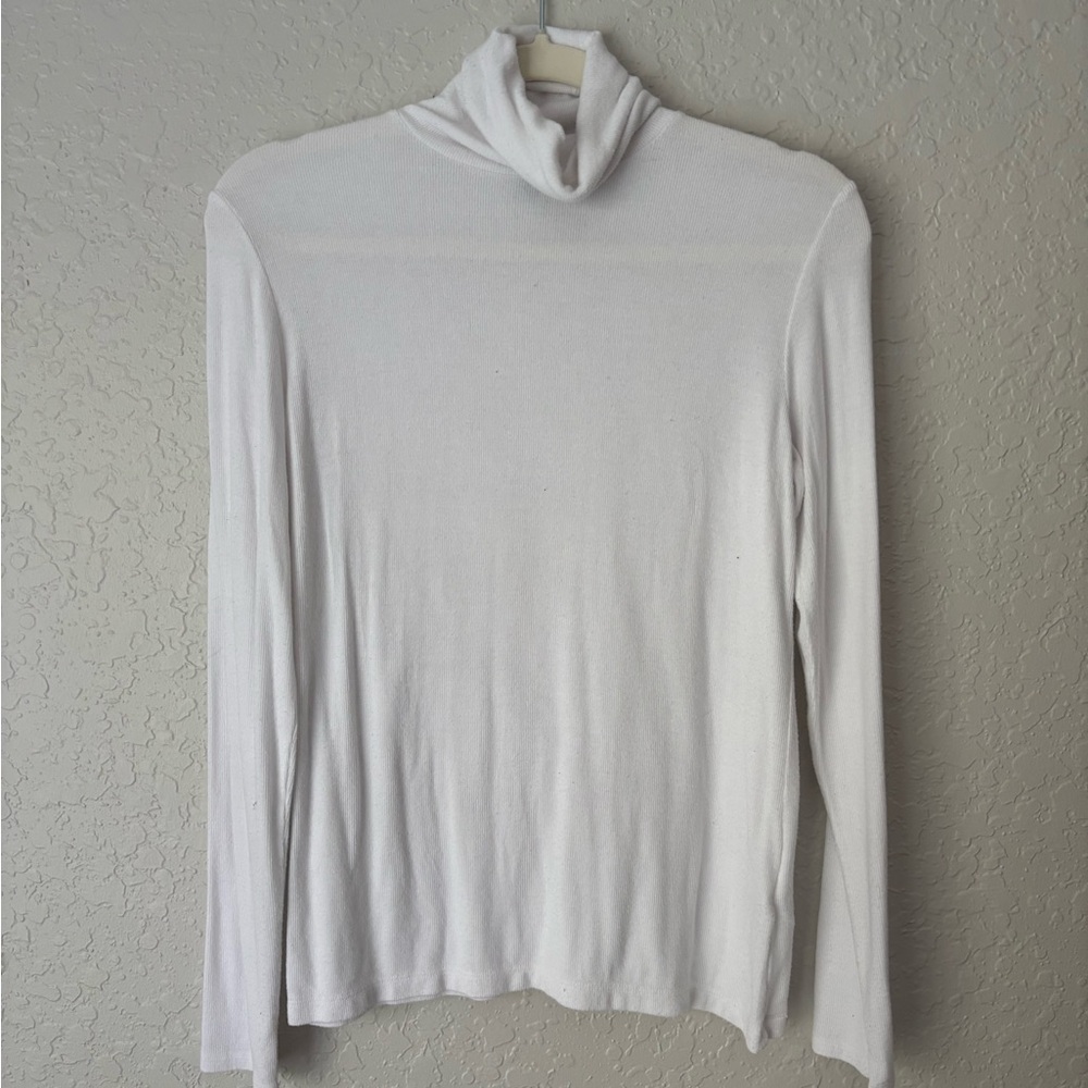Magaschoni White Turtleneck